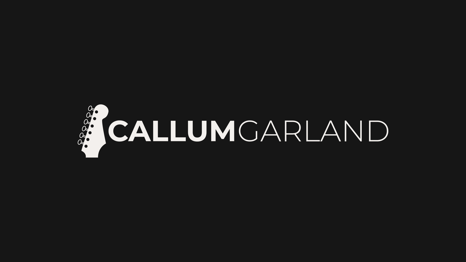 Callum Garland on a festival stage