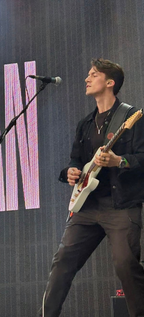 Callum Garland live on stage
